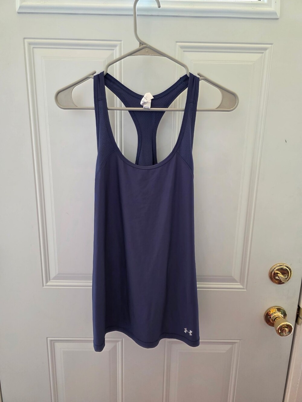 Under Armour Women’s Purple Racerback Tank Size Medium